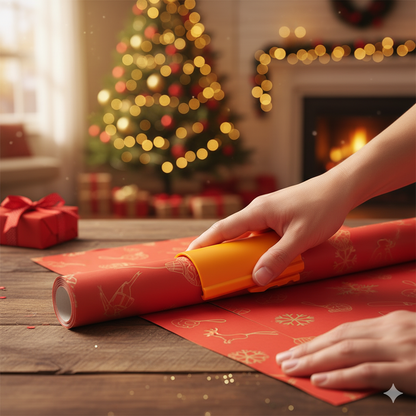 EasyWrap™_ Cortador papel de regalo con precisión