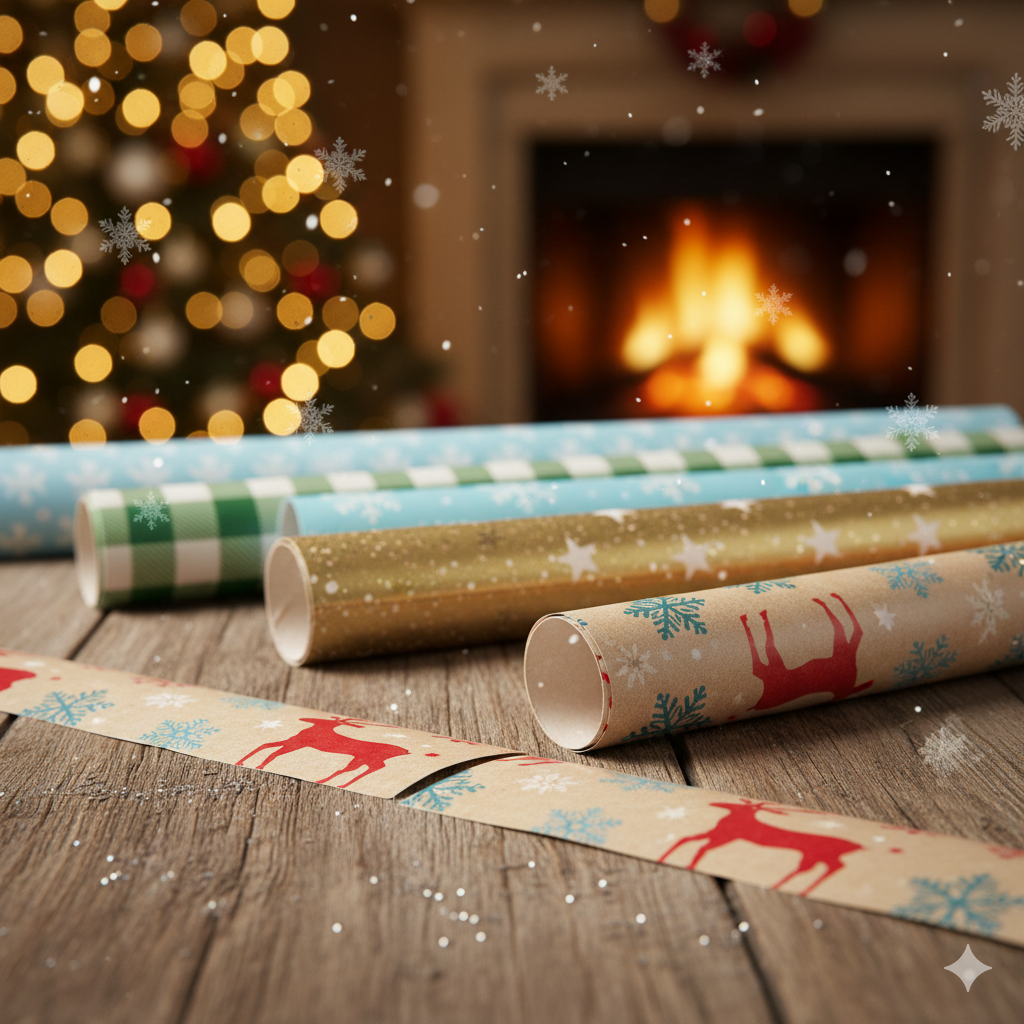 EasyWrap™_ Cortador papel de regalo con precisión